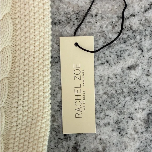 Leopard Print Faux Fur Vest with Cream Knit Dress NWT l S 5/6 - Picture 6 of 9